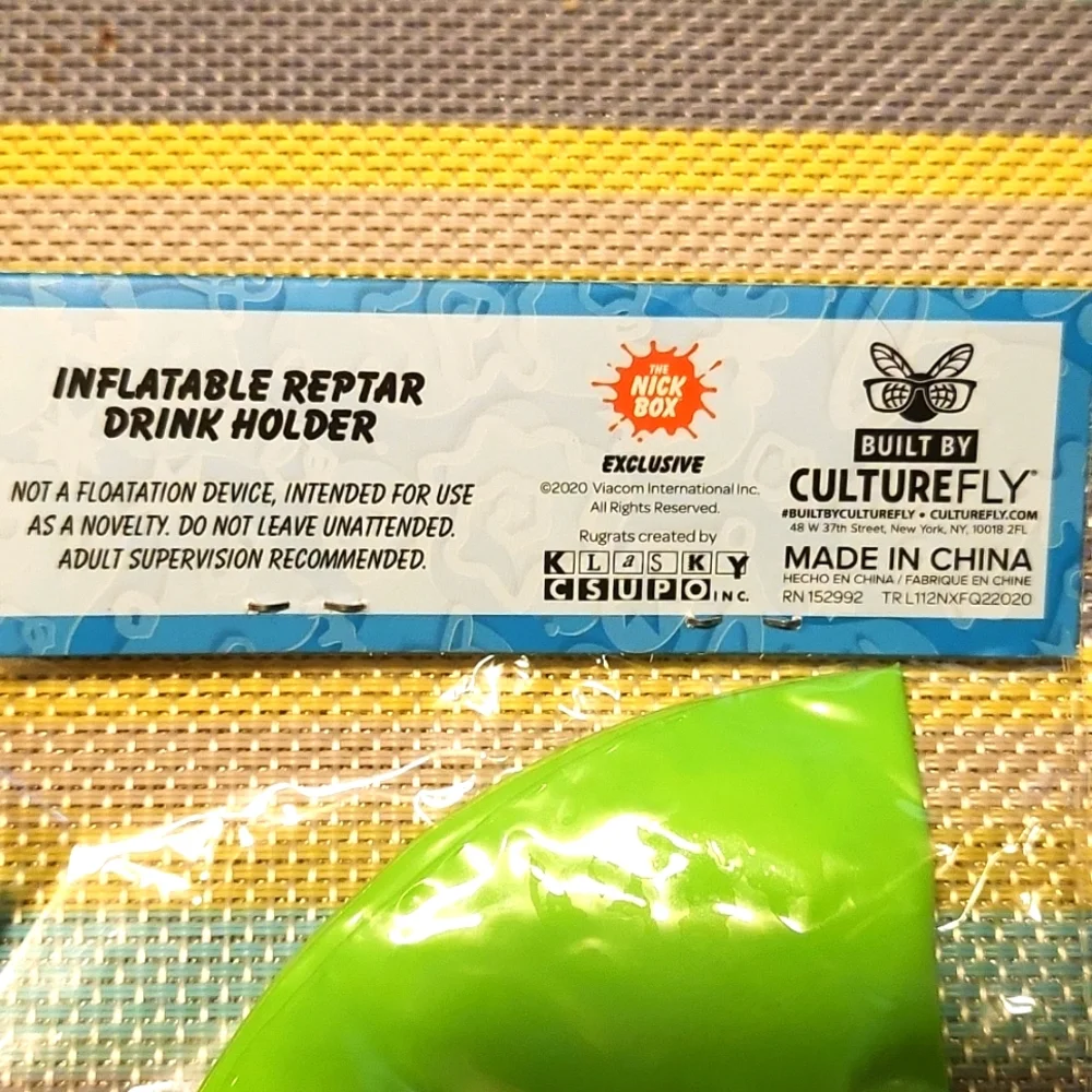 Inflatable Reptar Drink Holder